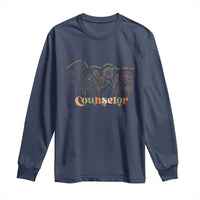 Mental Health School Psychologist Counselor Long Sleeve Shirt