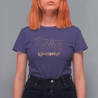 Mental Health School Psychologist Counselor T Shirt For Women