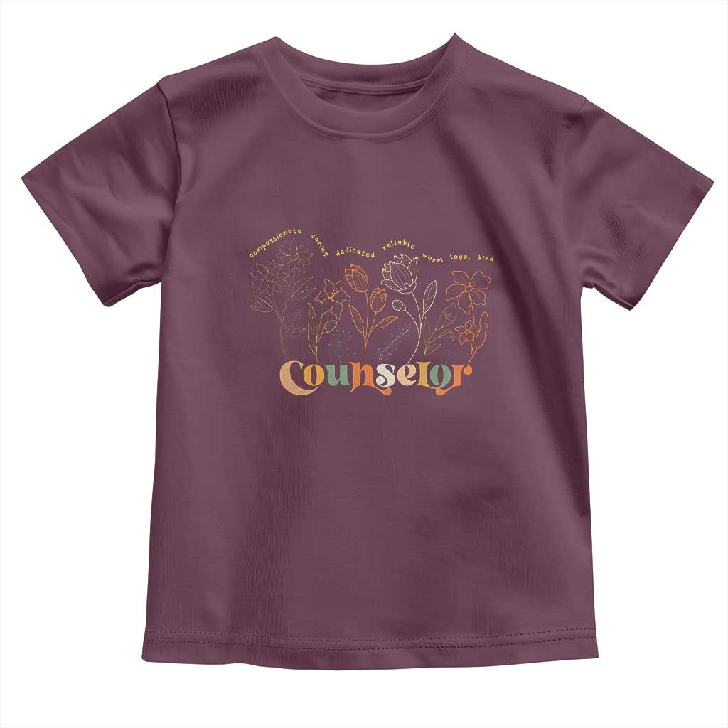 Mental Health School Psychologist Counselor Toddler T Shirt