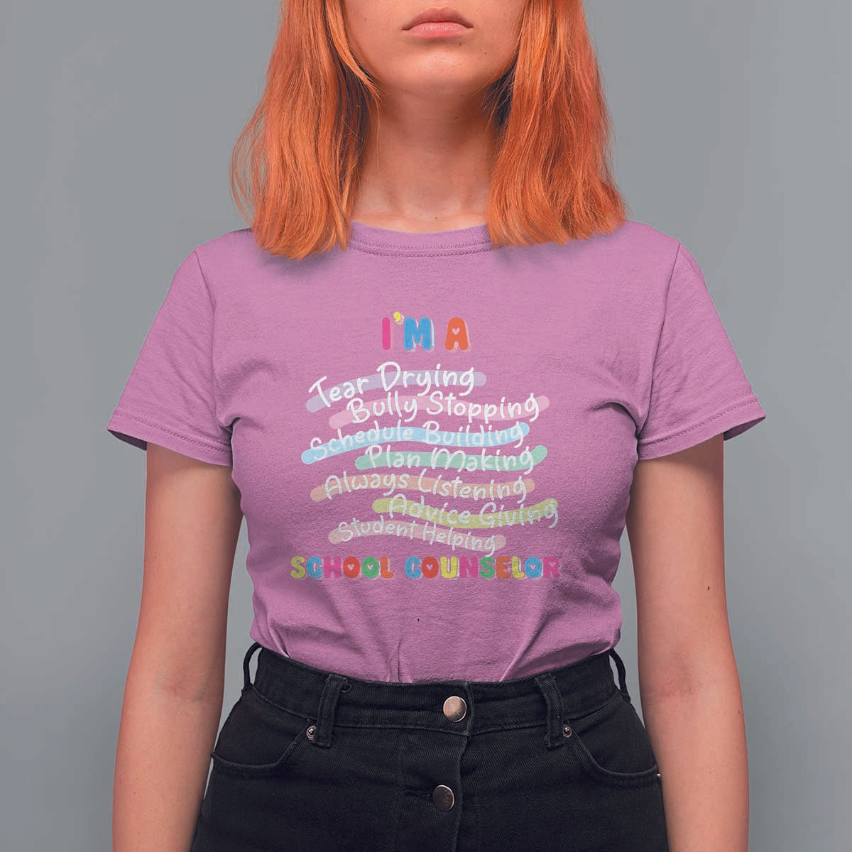 I'm A School Counselor T Shirt For Women School Psychologist