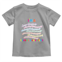 I'm A School Counselor Toddler T Shirt School Psychologist