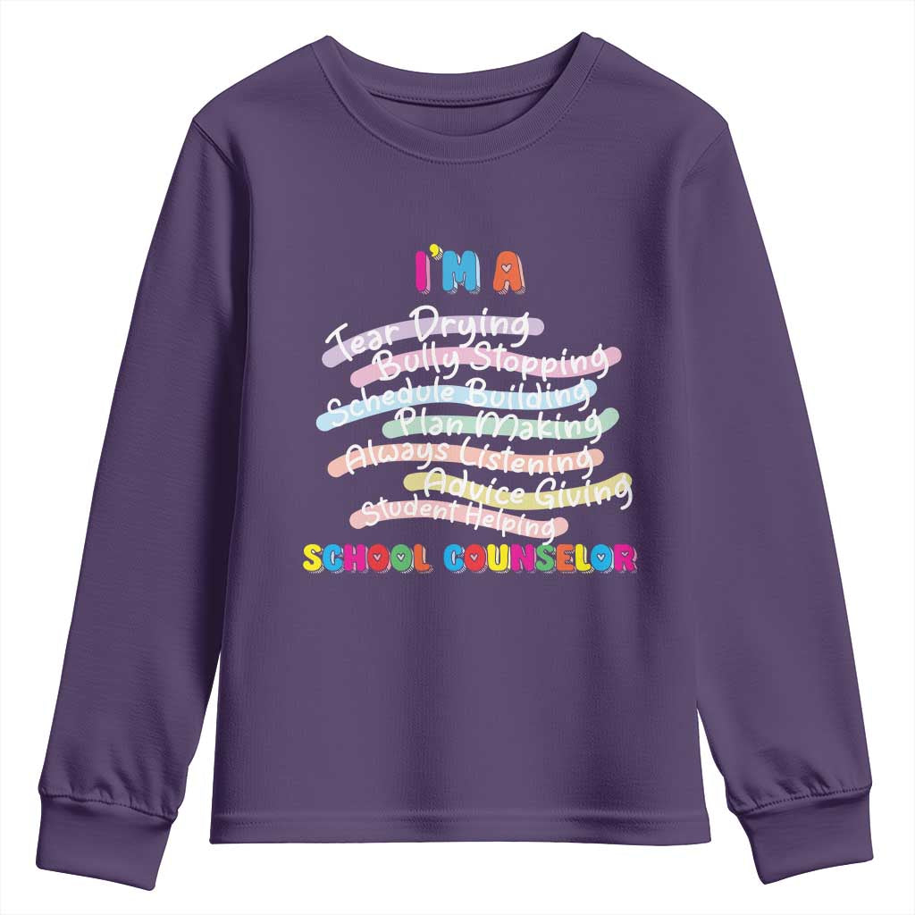I'm A School Counselor Youth Sweatshirt School Psychologist