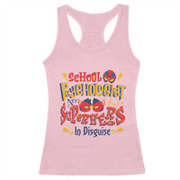 School Psychologist Racerback Tank Top Are Just Superheroes in Disguise