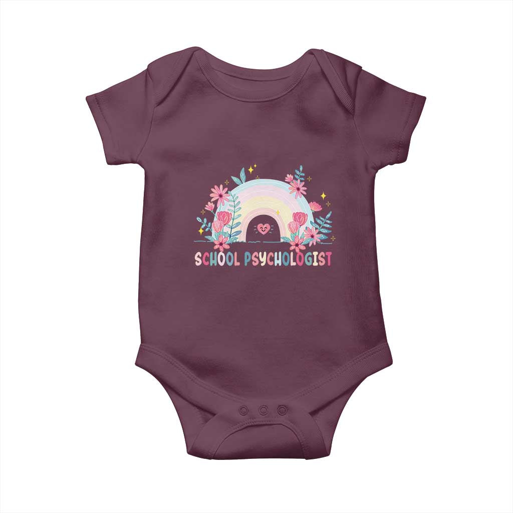 Mental Health School Psychologist Baby Onesie