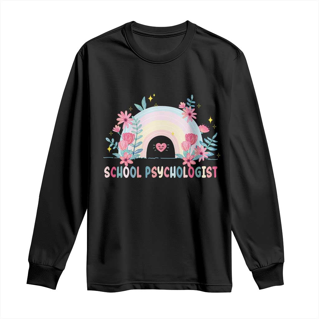 Mental Health School Psychologist Long Sleeve Shirt