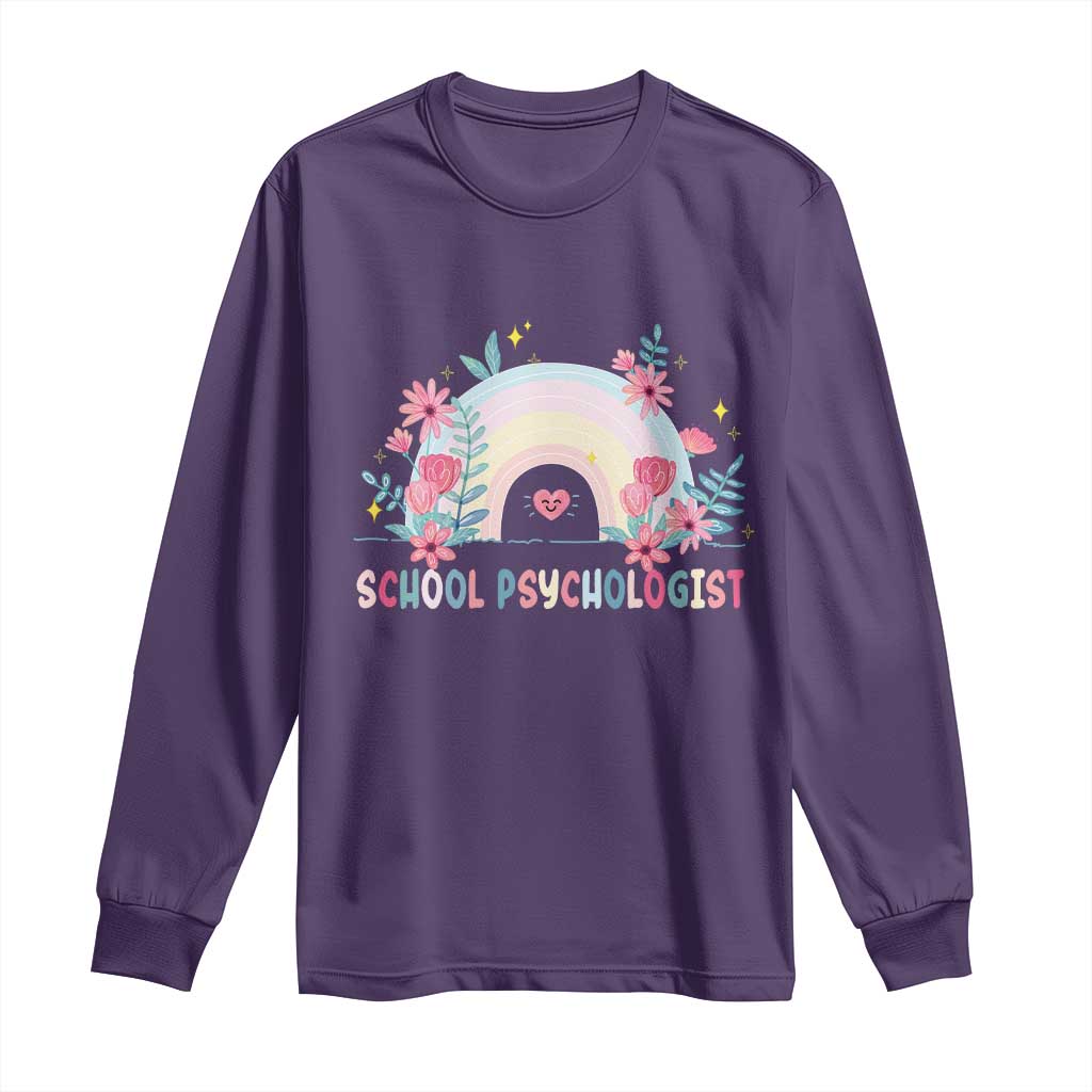 Mental Health School Psychologist Long Sleeve Shirt