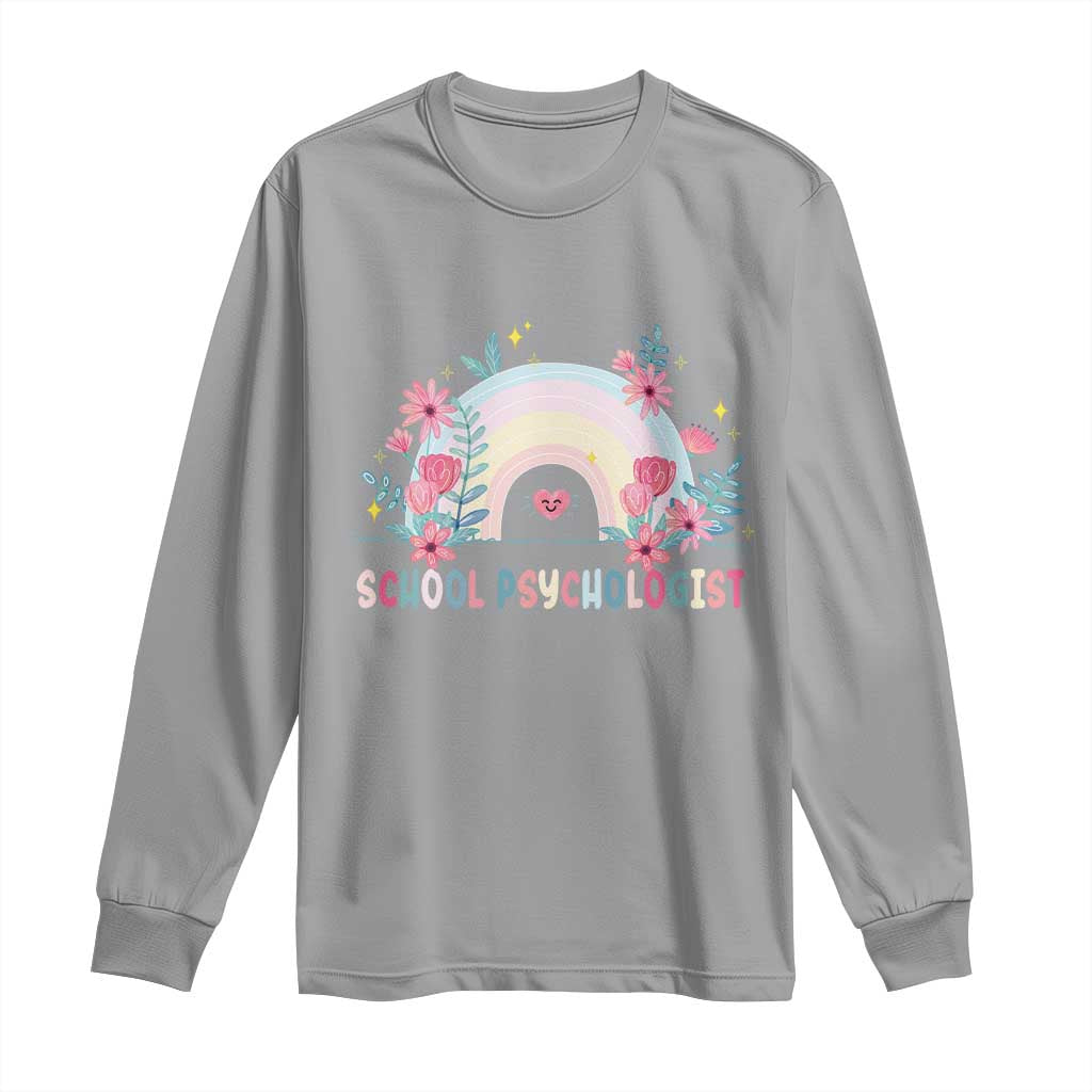 Mental Health School Psychologist Long Sleeve Shirt