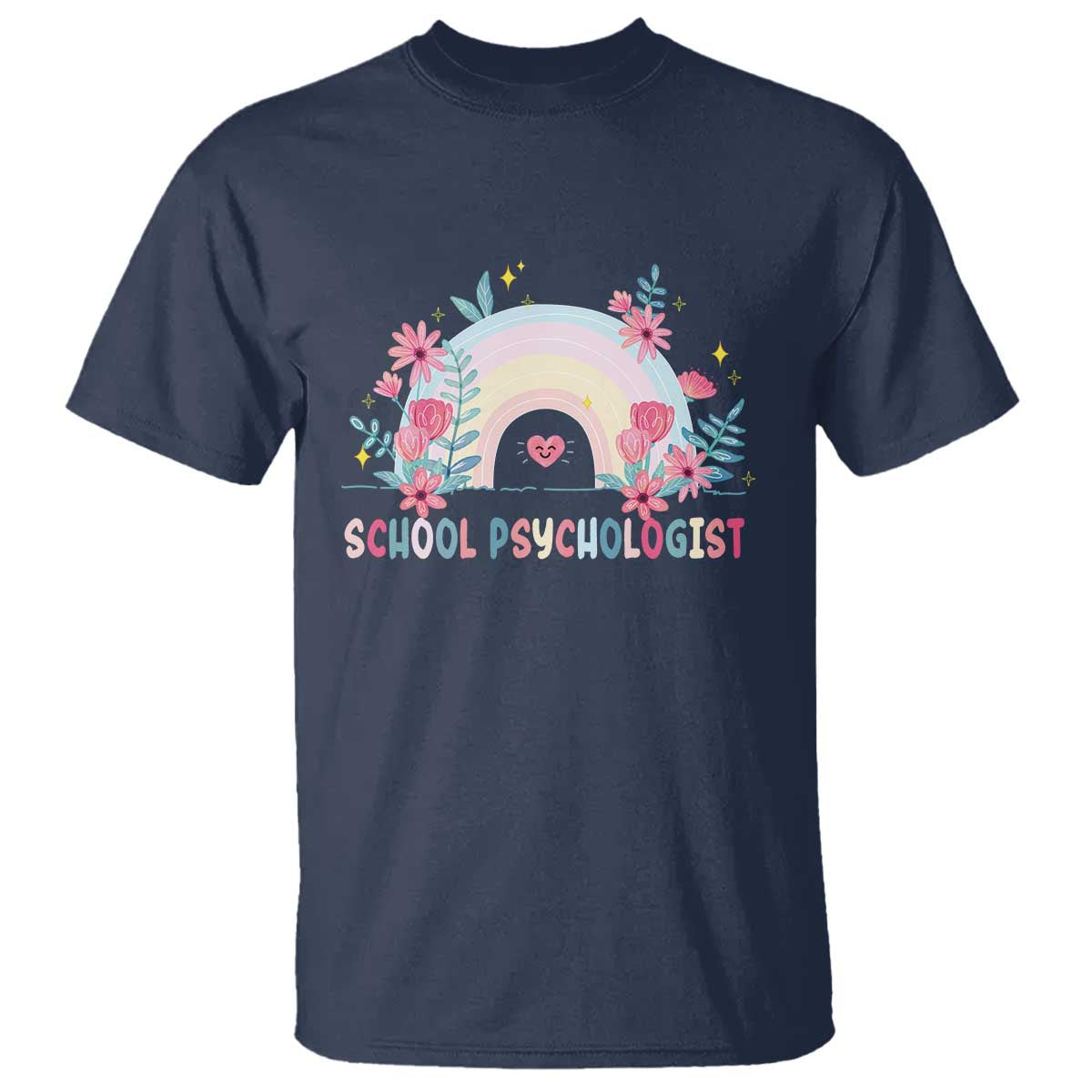 Mental Health School Psychologist T Shirt