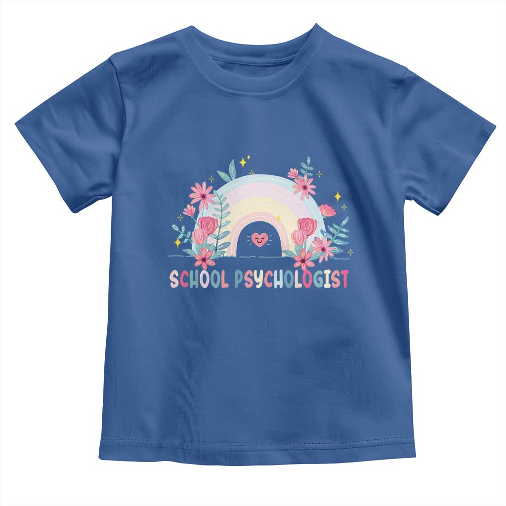 Mental Health School Psychologist Toddler T Shirt