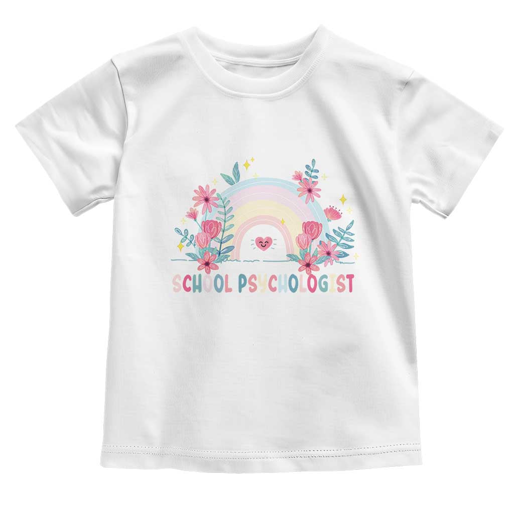 Mental Health School Psychologist Toddler T Shirt