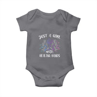 Masseuse Baby Onesie Just a Girl with Healing Hands Massage Therapy