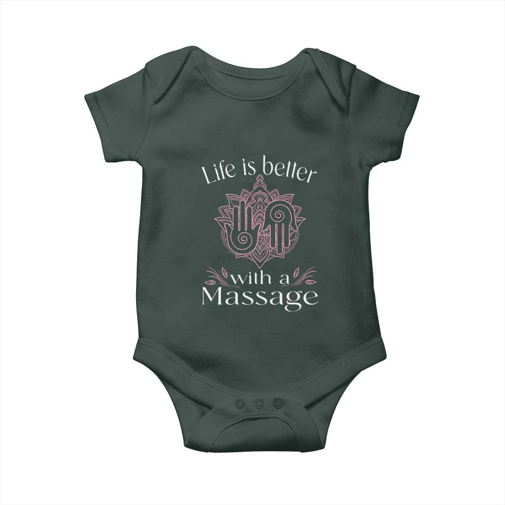 Massage Therapy Baby Onesie Life Is Better With A Massage
