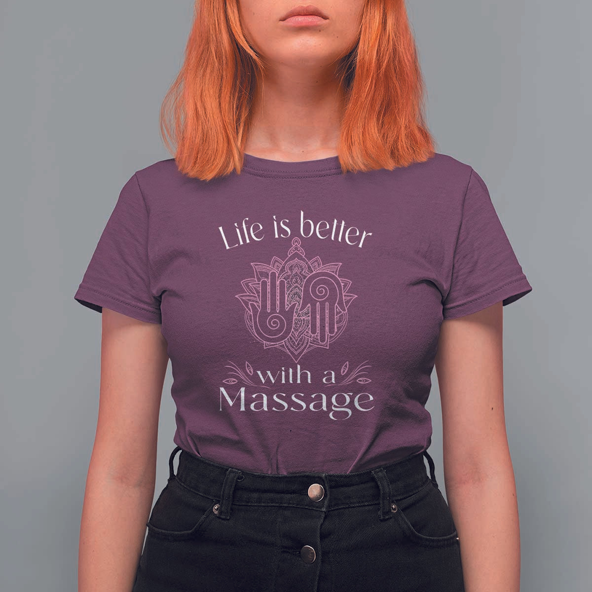 Massage Therapy T Shirt For Women Life Is Better With A Massage