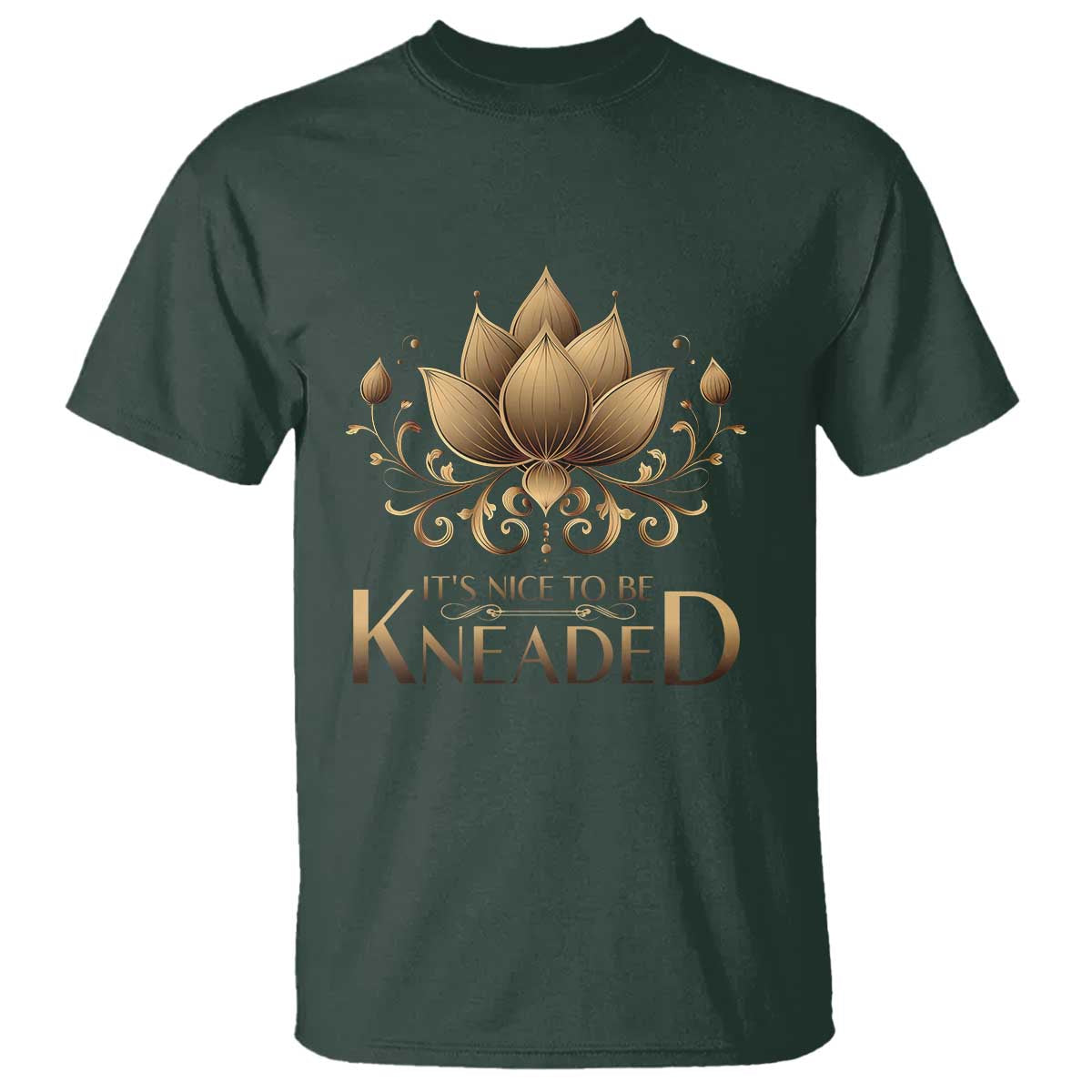 Massage Therapy T Shirt Nice to be Kneaded
