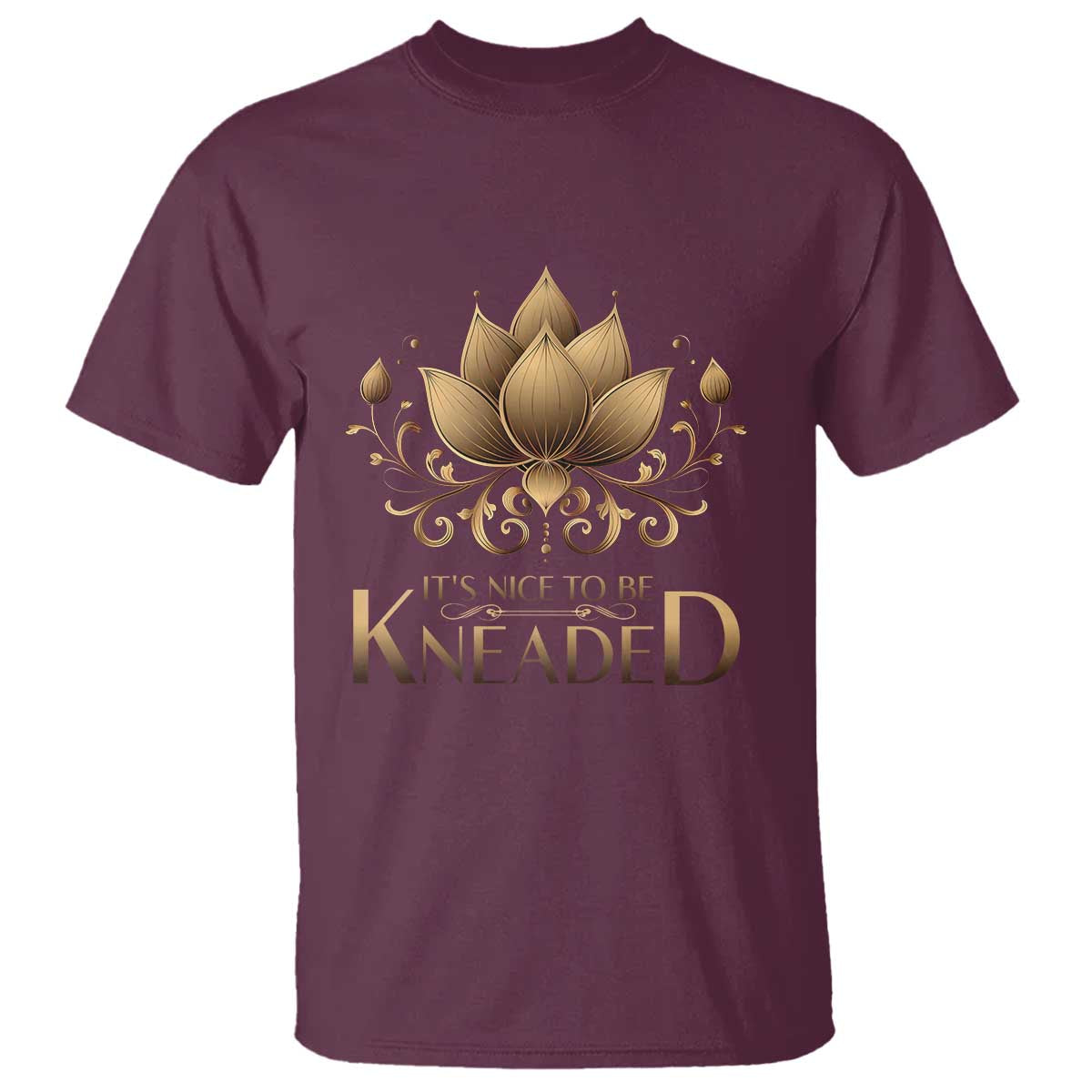 Massage Therapy T Shirt Nice to be Kneaded