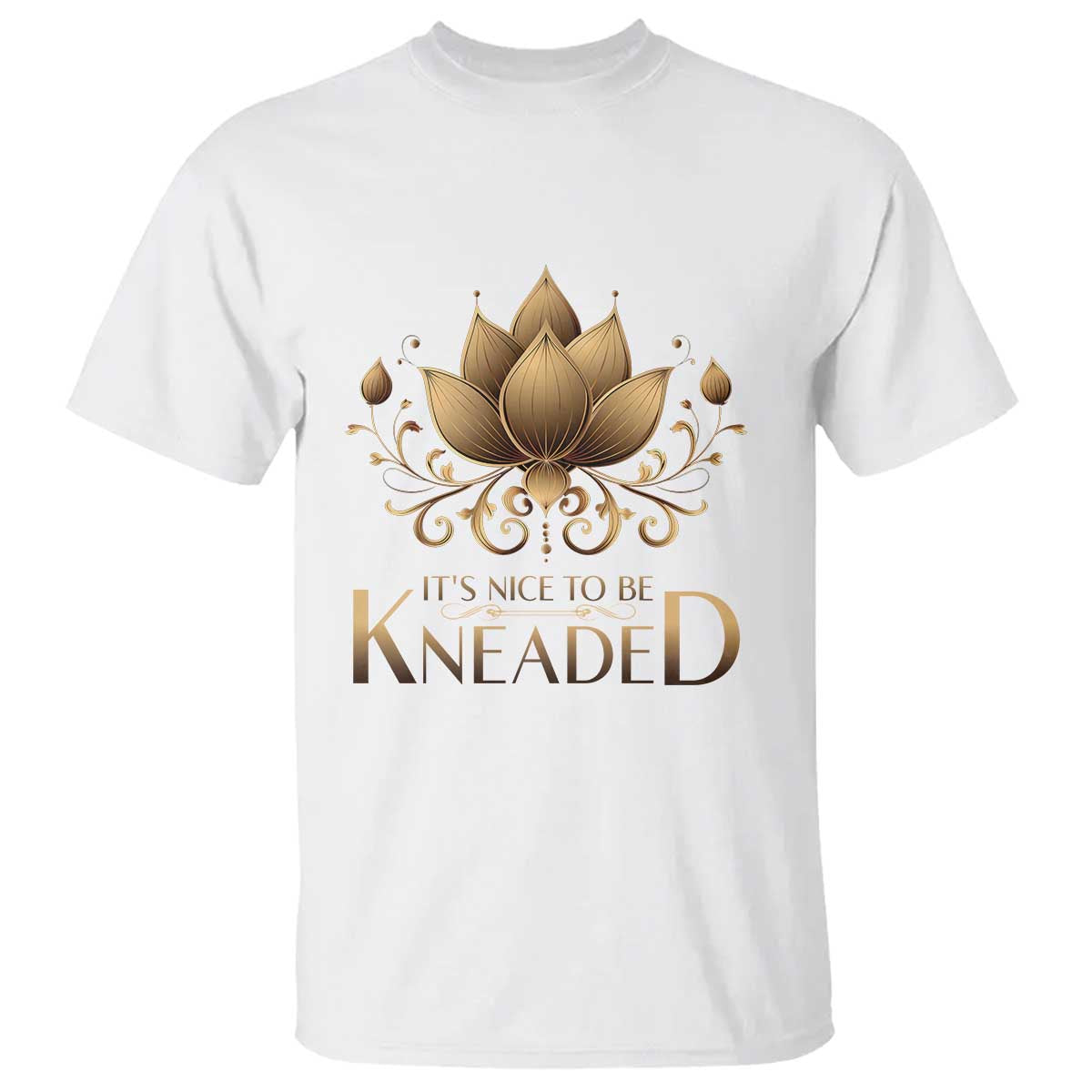 Massage Therapy T Shirt Nice to be Kneaded