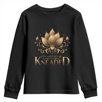 Massage Therapy Youth Sweatshirt Nice to be Kneaded