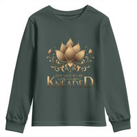 Massage Therapy Youth Sweatshirt Nice to be Kneaded