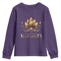 Massage Therapy Youth Sweatshirt Nice to be Kneaded