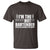 Funny Bartender T Shirt I'm The Psychotic Hot Bartender
