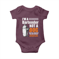 I'm A Bartender Not A Dog Baby Onesie