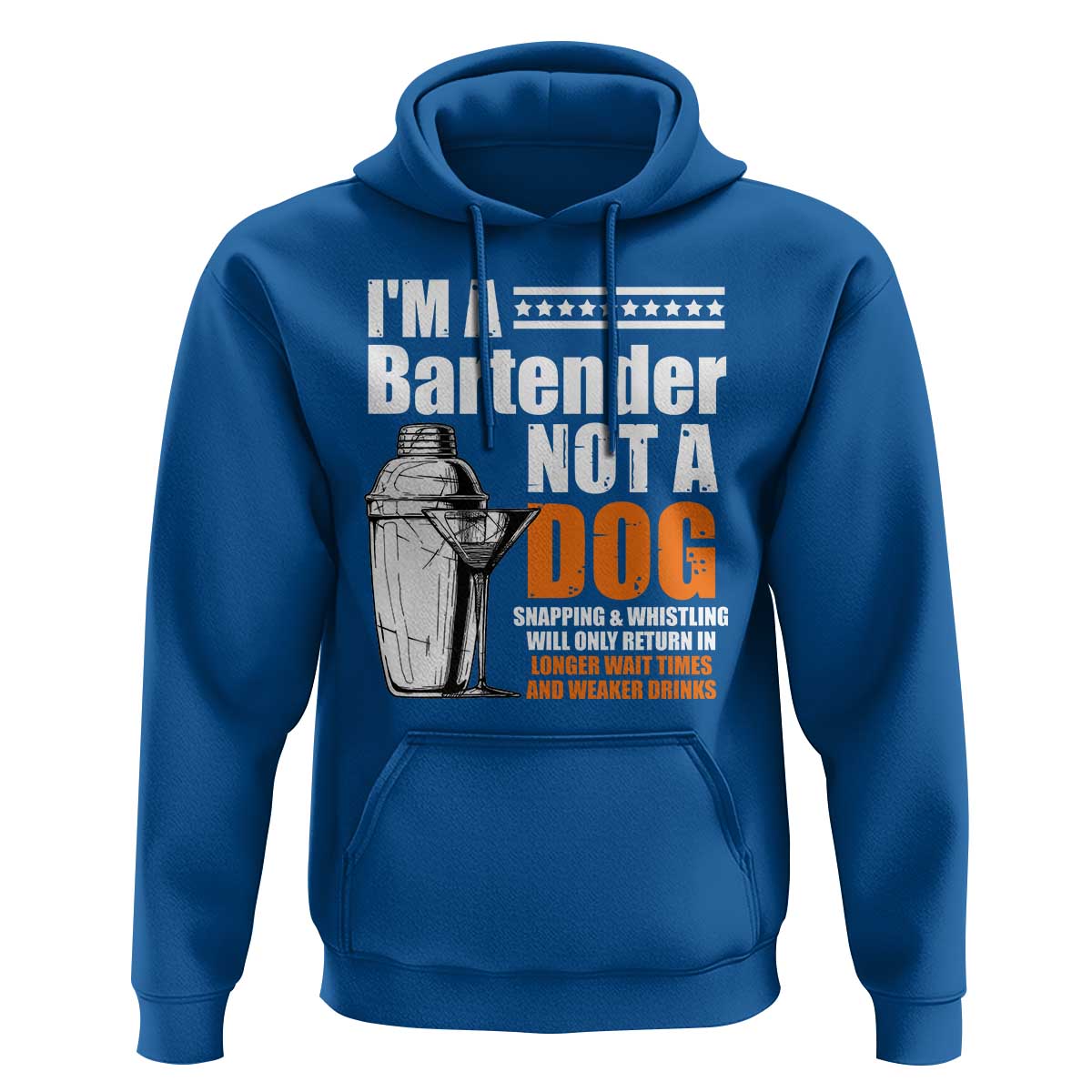 I'm A Bartender Not A Dog Hoodie