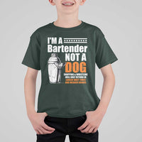 I'm A Bartender Not A Dog T Shirt For Kid