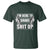 Funny Bartender T Shirt I'm Here To Shake Shit Up