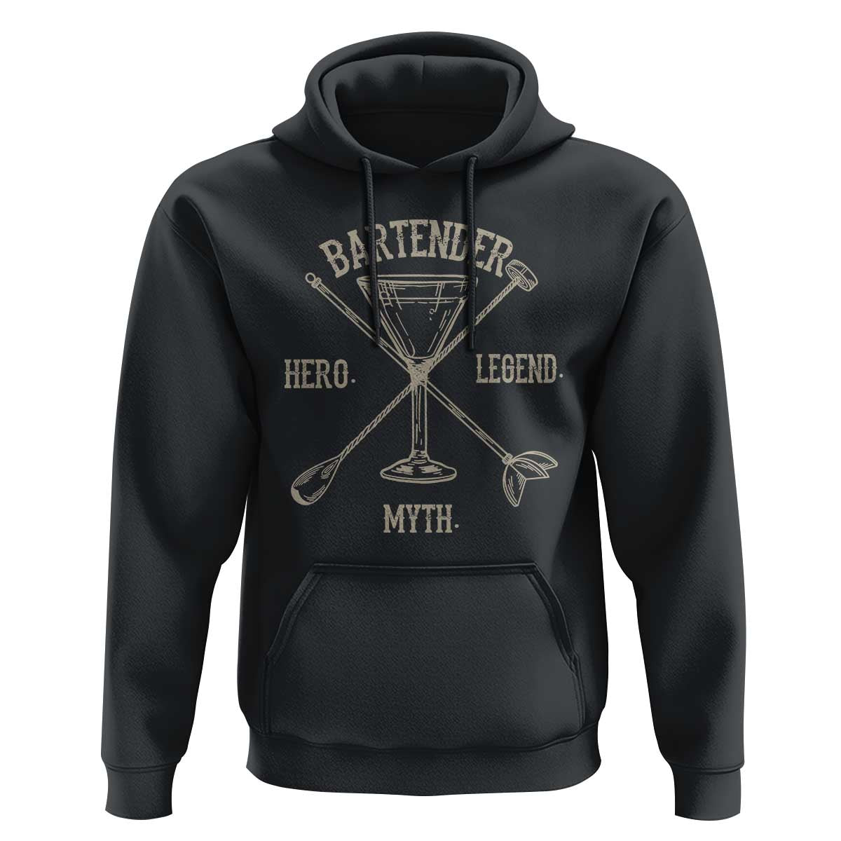 Bartender Hero Myth Legend Hoodie