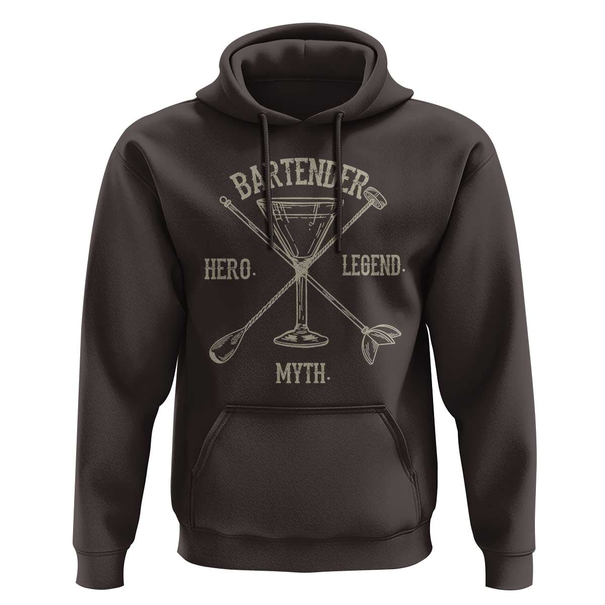 Bartender Hero Myth Legend Hoodie