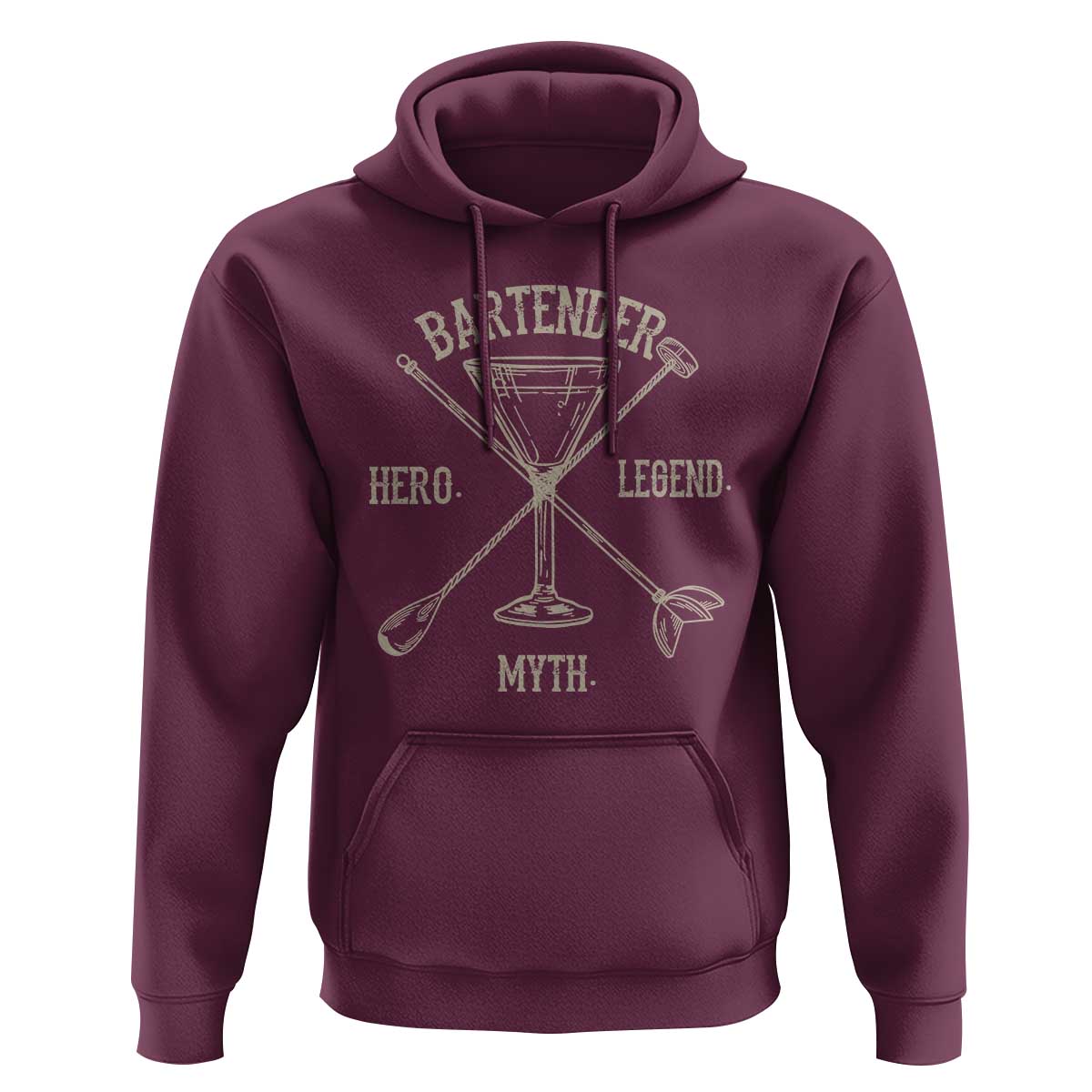 Bartender Hero Myth Legend Hoodie