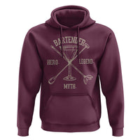 Bartender Hero Myth Legend Hoodie