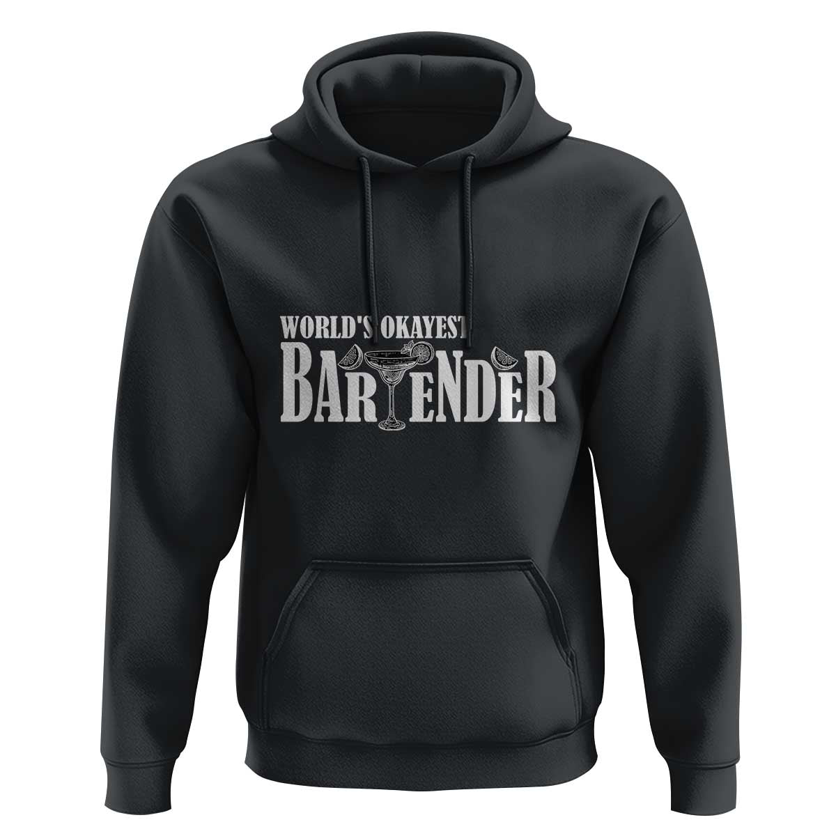 World's Okayest Bartender Hoodie