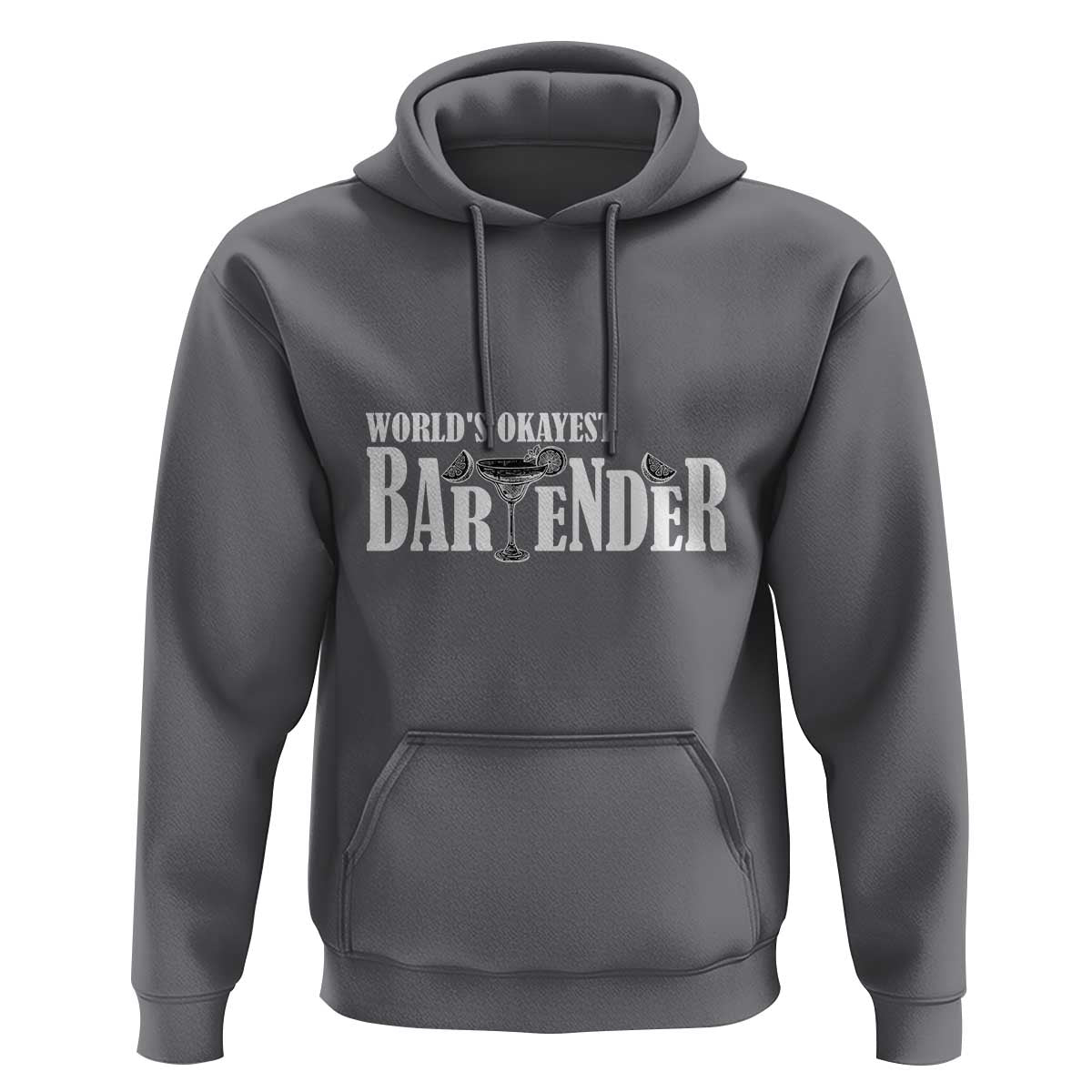 World's Okayest Bartender Hoodie
