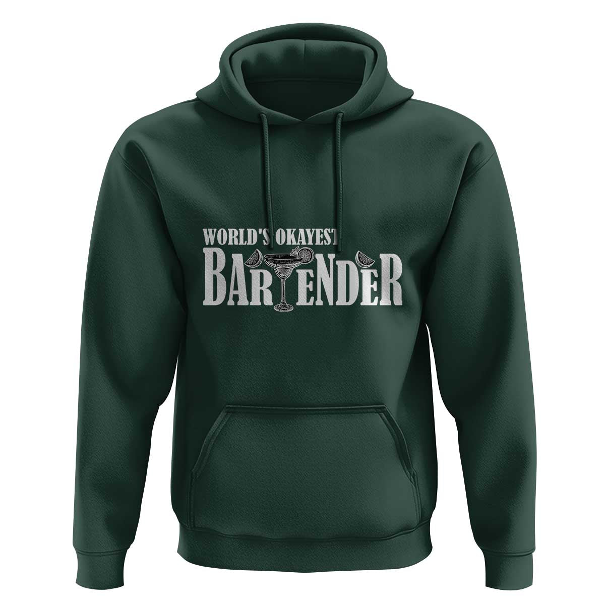 World's Okayest Bartender Hoodie
