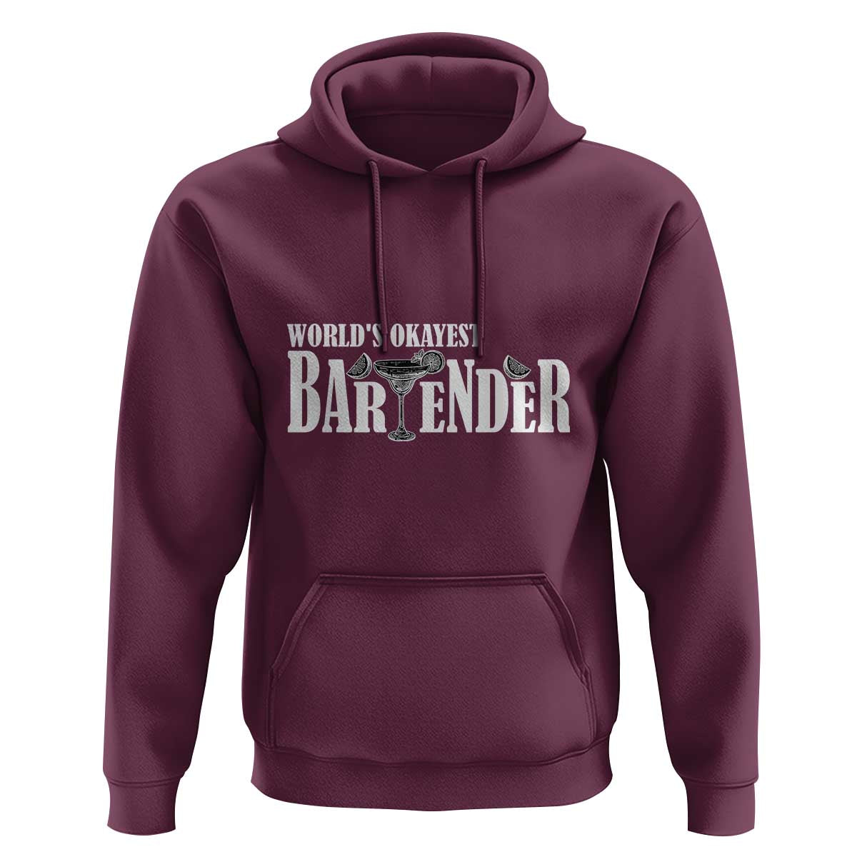World's Okayest Bartender Hoodie