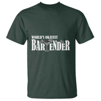 World's Okayest Bartender T Shirt