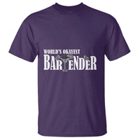 World's Okayest Bartender T Shirt
