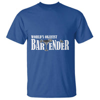 World's Okayest Bartender T Shirt