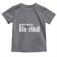 World's Okayest Bartender Toddler T Shirt