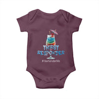 Funny Bartender Baby Onesie Thirst Responder Mixologists