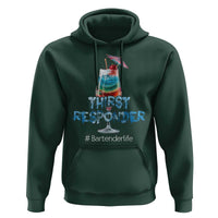 Funny Bartender Hoodie Thirst Responder Mixologists