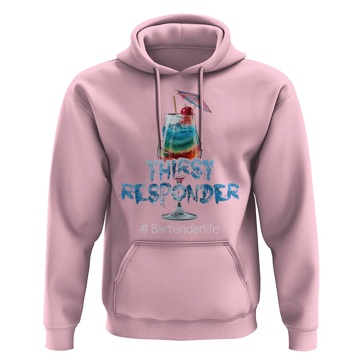 Funny Bartender Hoodie Thirst Responder Mixologists