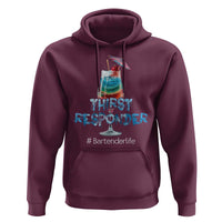 Funny Bartender Hoodie Thirst Responder Mixologists