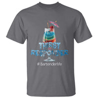 Funny Bartender T Shirt Thirst Responder Mixologists