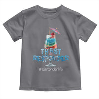 Funny Bartender Toddler T Shirt Thirst Responder Mixologists