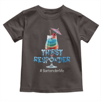 Funny Bartender Toddler T Shirt Thirst Responder Mixologists