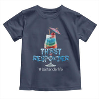 Funny Bartender Toddler T Shirt Thirst Responder Mixologists