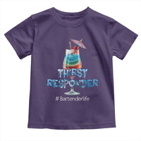 Funny Bartender Toddler T Shirt Thirst Responder Mixologists