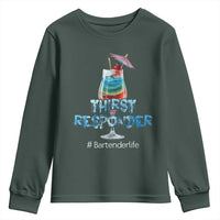 Funny Bartender Youth Sweatshirt Thirst Responder Mixologists